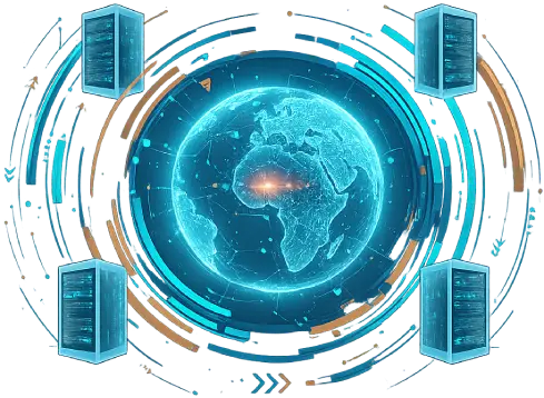 vector image of border gateway protocol 